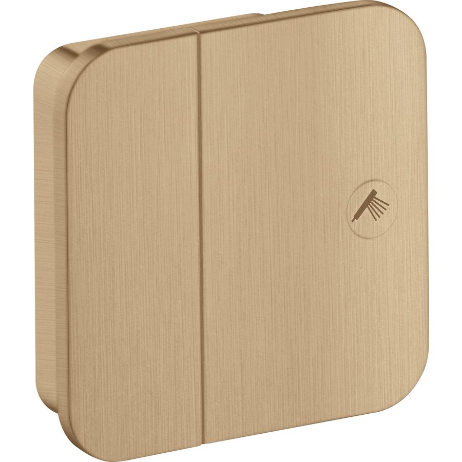Stopkraan inbouw Brushed Bronze AX One