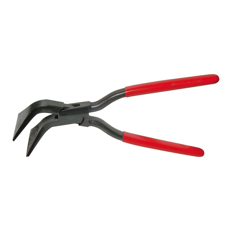 Felstang gebogen 45° 80mm breed