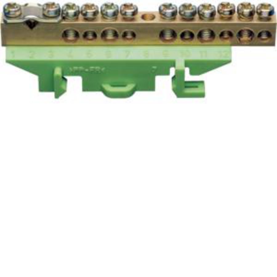 Aansluitklem aarde 25mm²+5x16mm²+5x10mm²