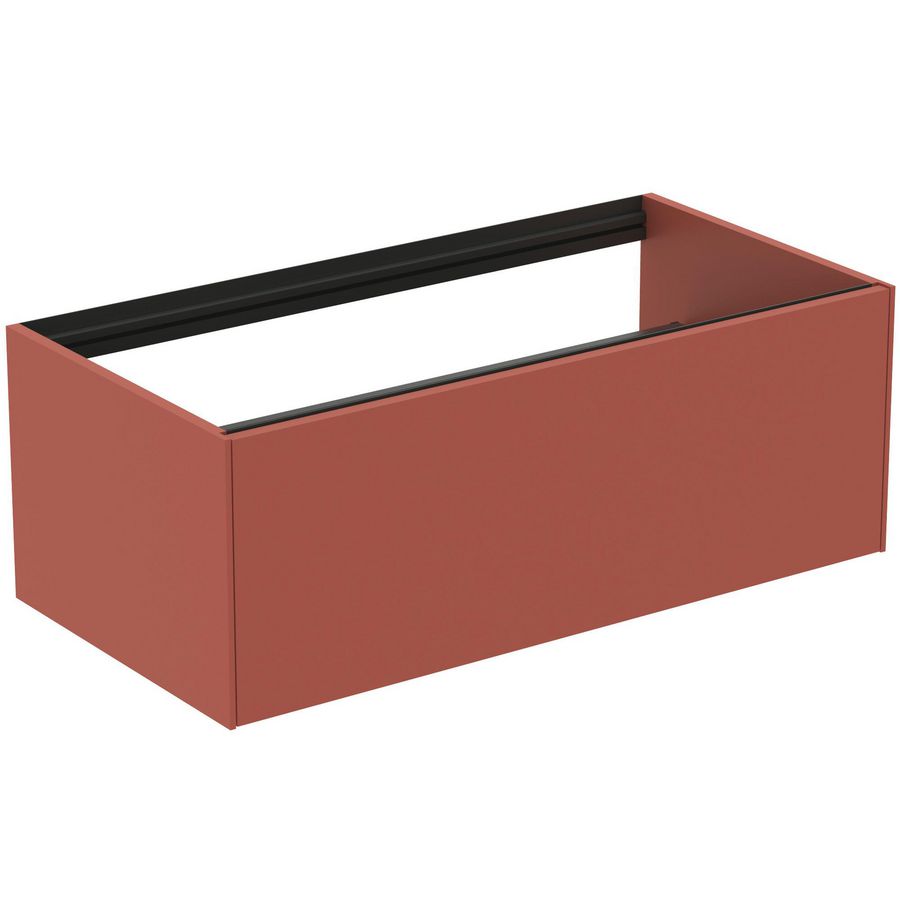 Conca wastafelmeubel 100x50x37cm 1 lade zonder afdekblad matt sunset