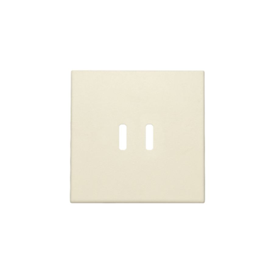 Afwerkingsset dubbele smart USB-C-lader cream
