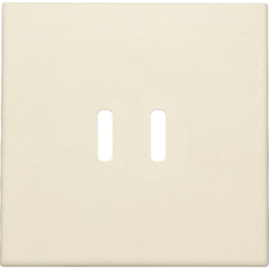 Afwerkingsset dubbele smart USB-C-lader cream