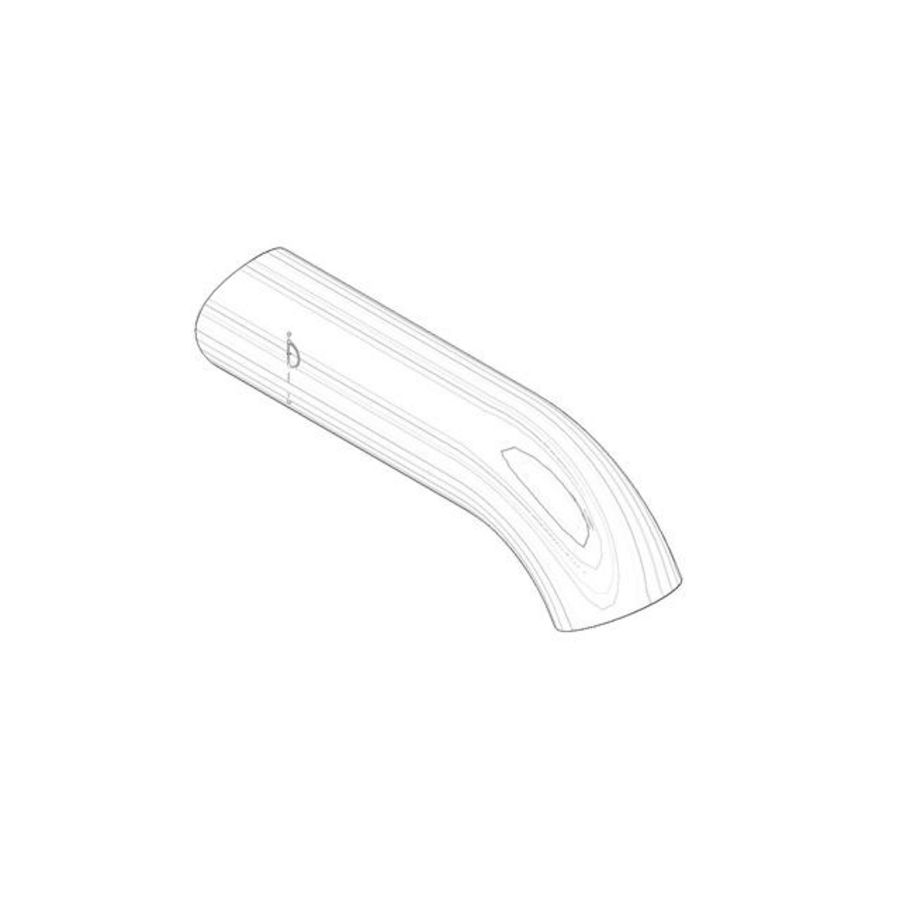 Uitloop 130mm chr 09110606310-00