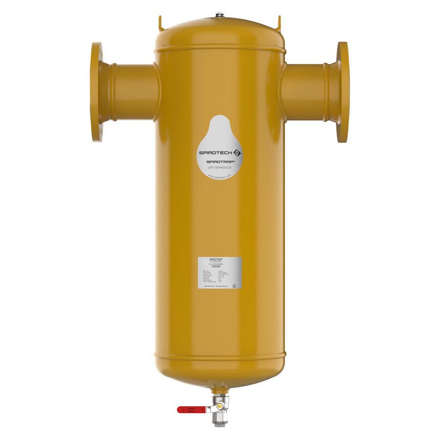 Vuilafscheider Hi-flow DN050 Flens P 10bar max.110°C.
