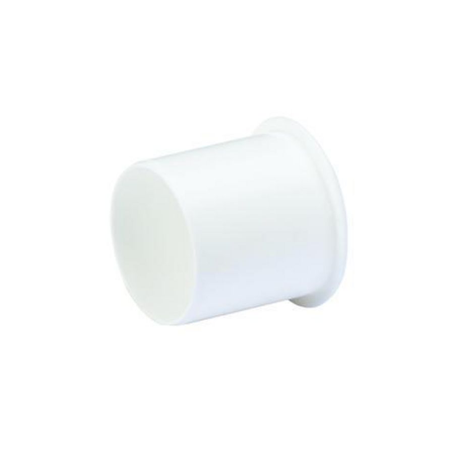 Wafix PP eindkap 50mm wit voor mofeind