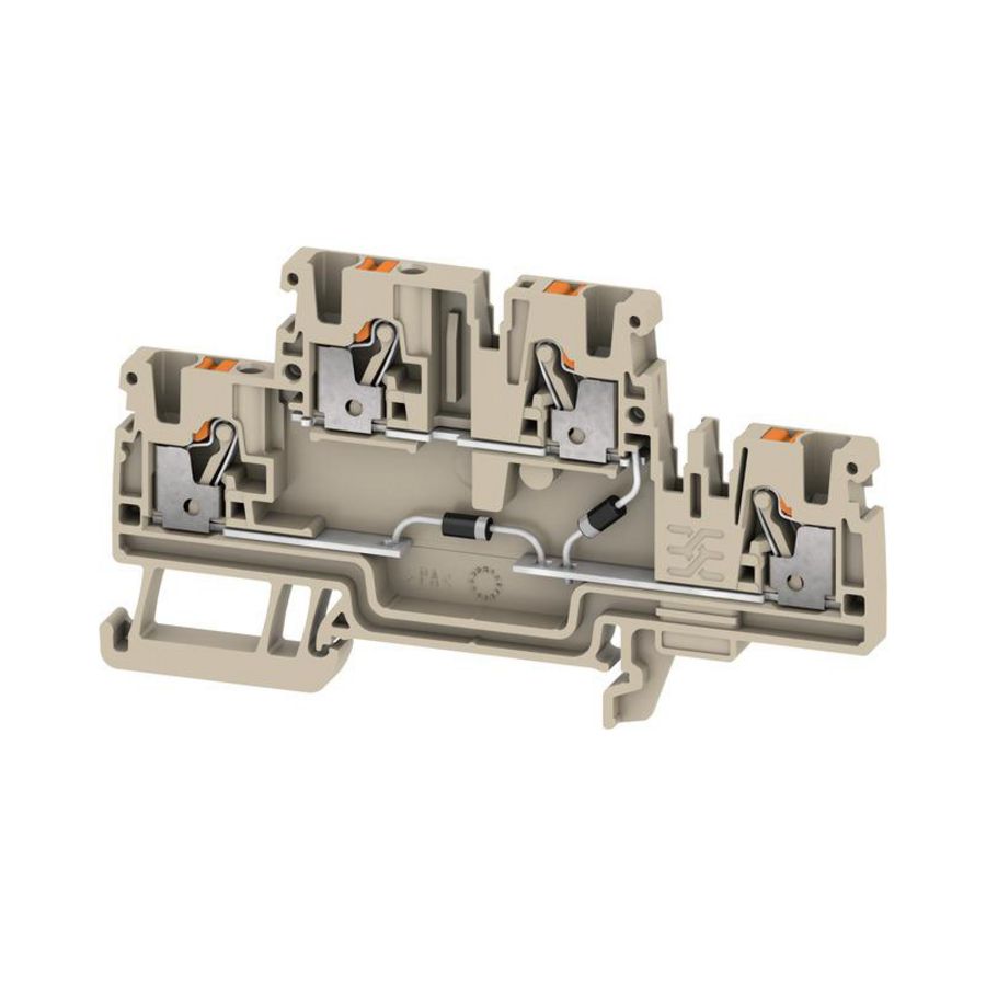 Component rijklem d.beige 2.5mm2 500 V 2704400000 VVE=50