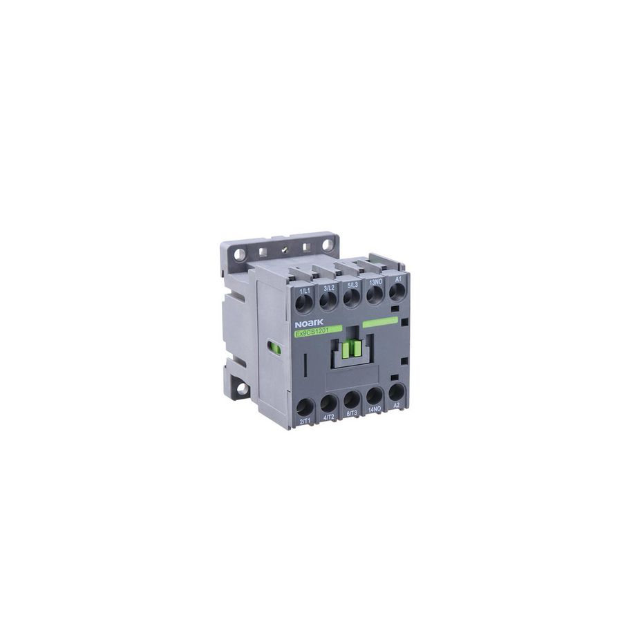Magneetschakelaar mini 3-polig 12A AC-3 cont. 220V AC 1 NC