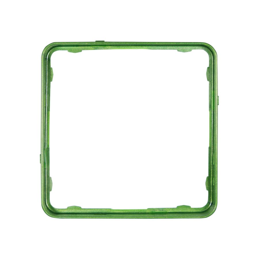 Applicatie-raam CD-plus groen-metallic