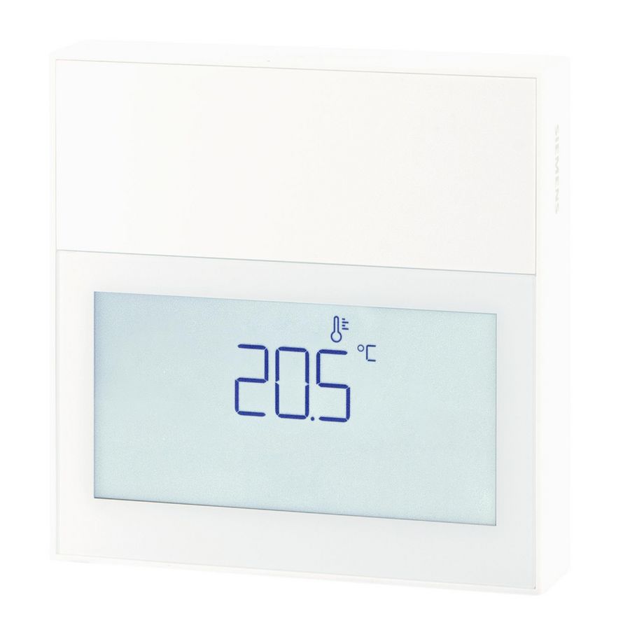 Ruimtesensor actief temperatuur display wit