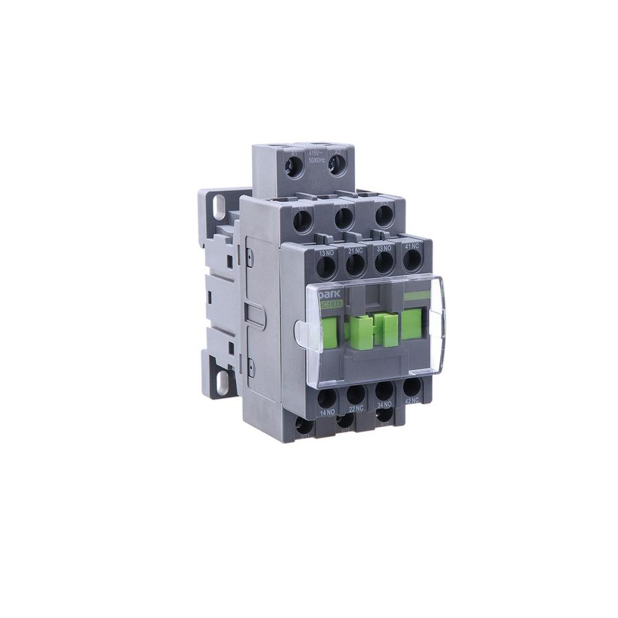 Magneetschakelaar 3-polig 12A AC-3 cont. 110V AC 2NC+2NO