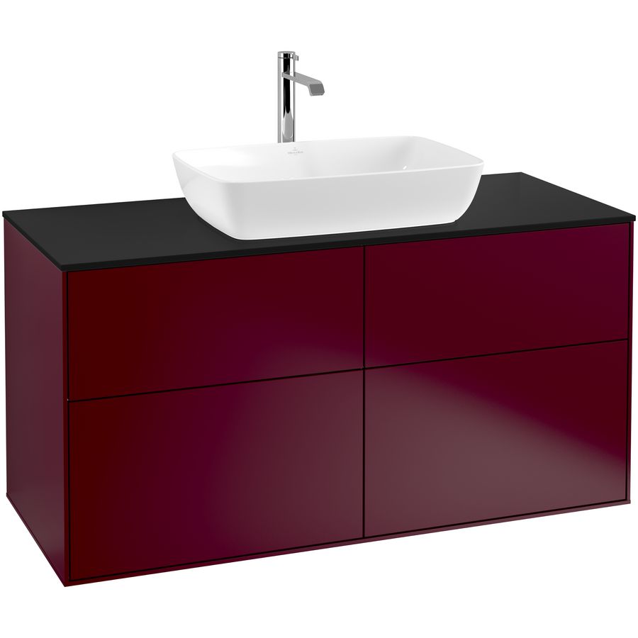 Wastafelonderkast Finion 1200x603x501mm Peony Matt Lacquer G79200HB
