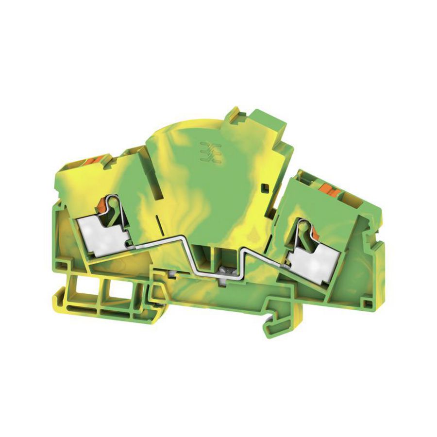 Aardklem PE PUSH IN groen/geel 6mm2 500 V 2710080000 VVE=50