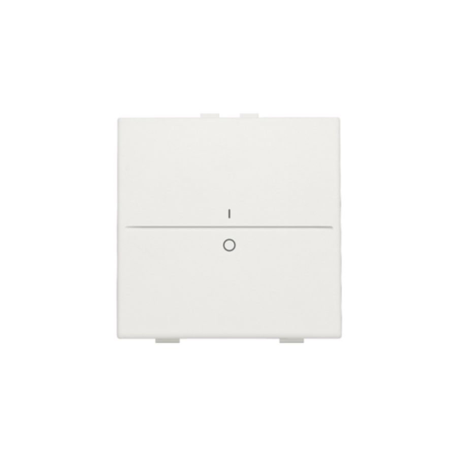 Enkelv. toets opdruk "I" en "0" RF schakelaar/knop white