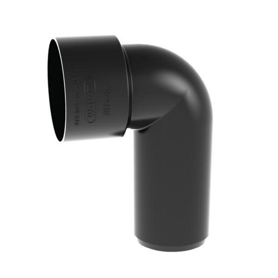 Sitech+ geluidsarm PP sifonbocht zwart 32x1.1/4"mm