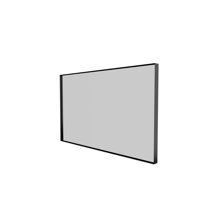 Spiegel PROLINE FRAMED mat zwart alu kader 60x100cm