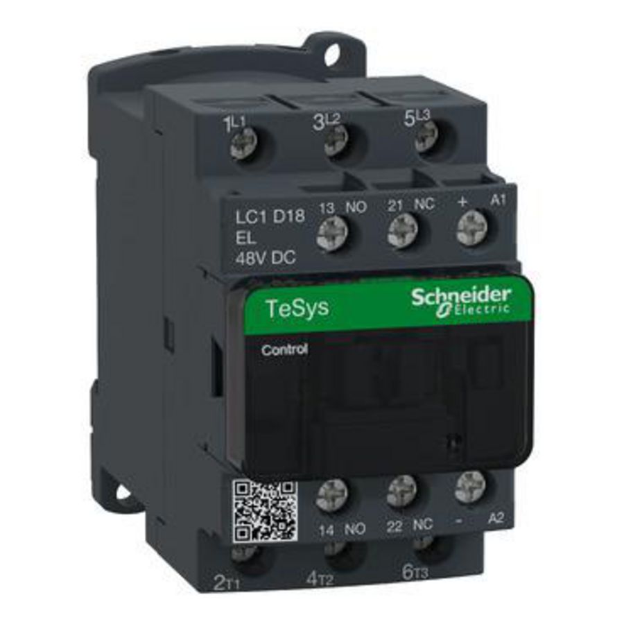 Contactor 3M HC M+V AC-3<=440V 18A Stuurspanning 48V D