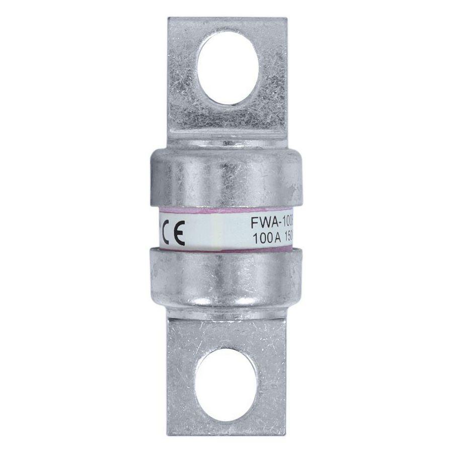 Zekering hoge snelheid 100A AC 150V DC 150V 100kA 25x68 mm