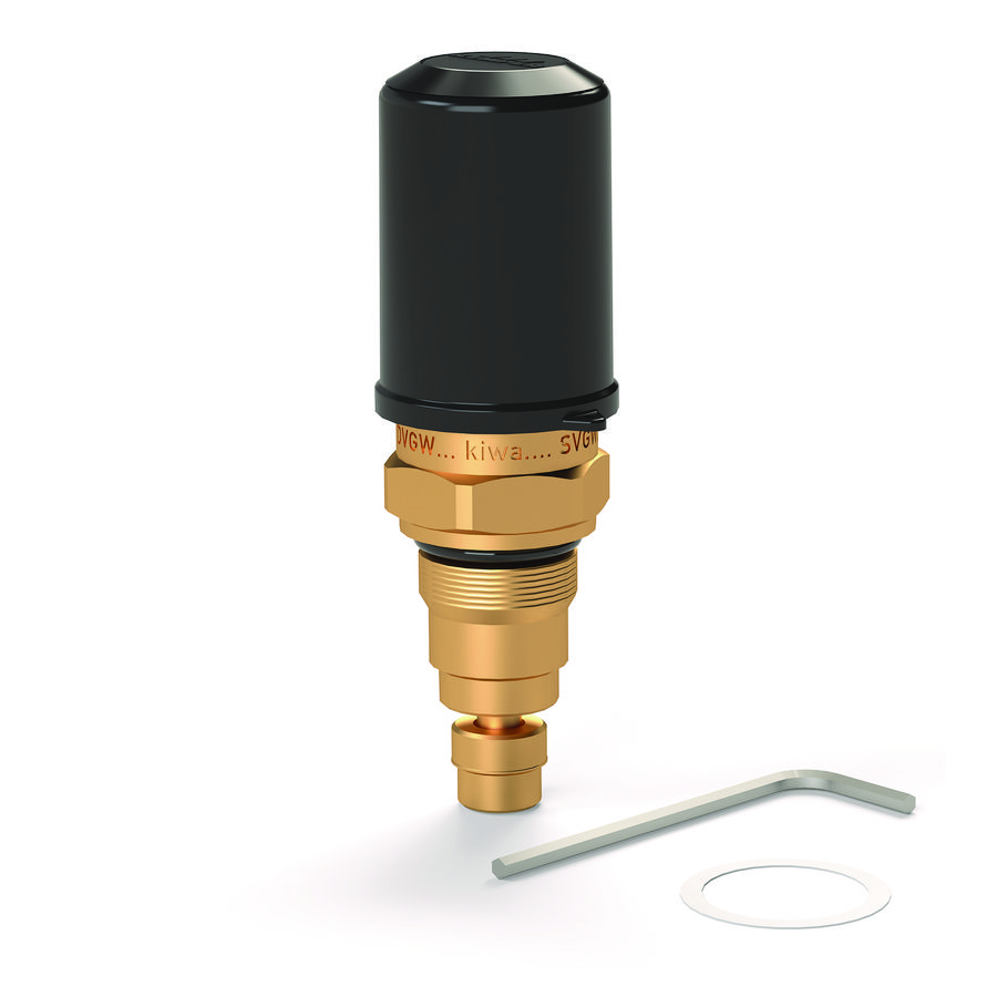 Bovendeel 50-65gr. MULTI-THERM inregelafsluiters DN20