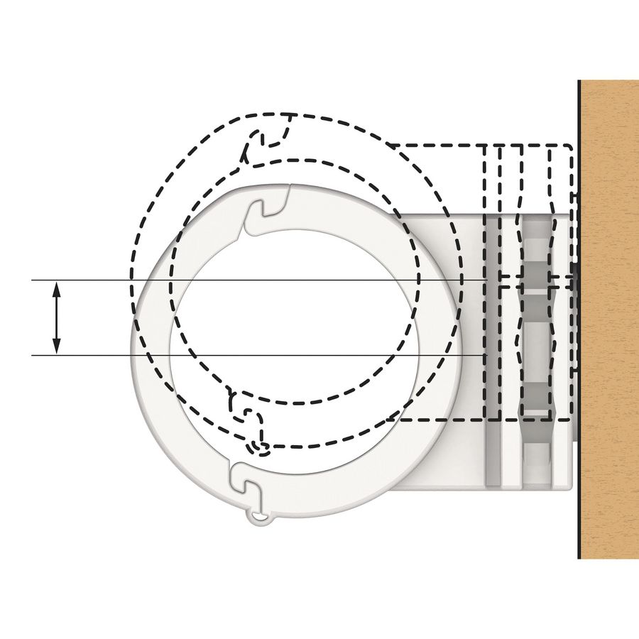 Beugel variofit 15 M6 Fastfix VVE=50