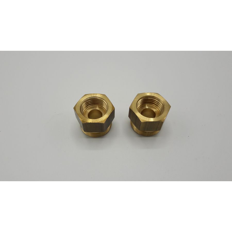 Set a 2st. verloopnippels 1/2"M - 3/4"F 95607756