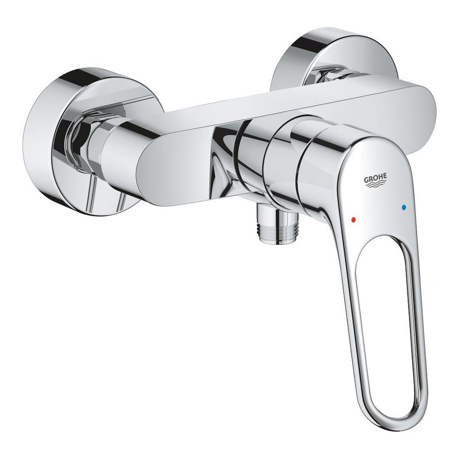 Eurosmart douchemengkraan open greep hoh 150mm incl. s-koppelingen (prof)