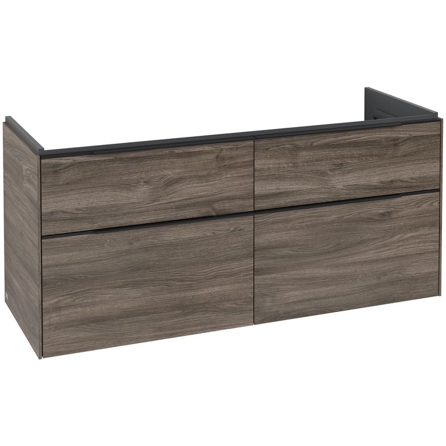 Wastafelonderkast Subway 3.0 1272x576x478mm Stone Oak C60201RK