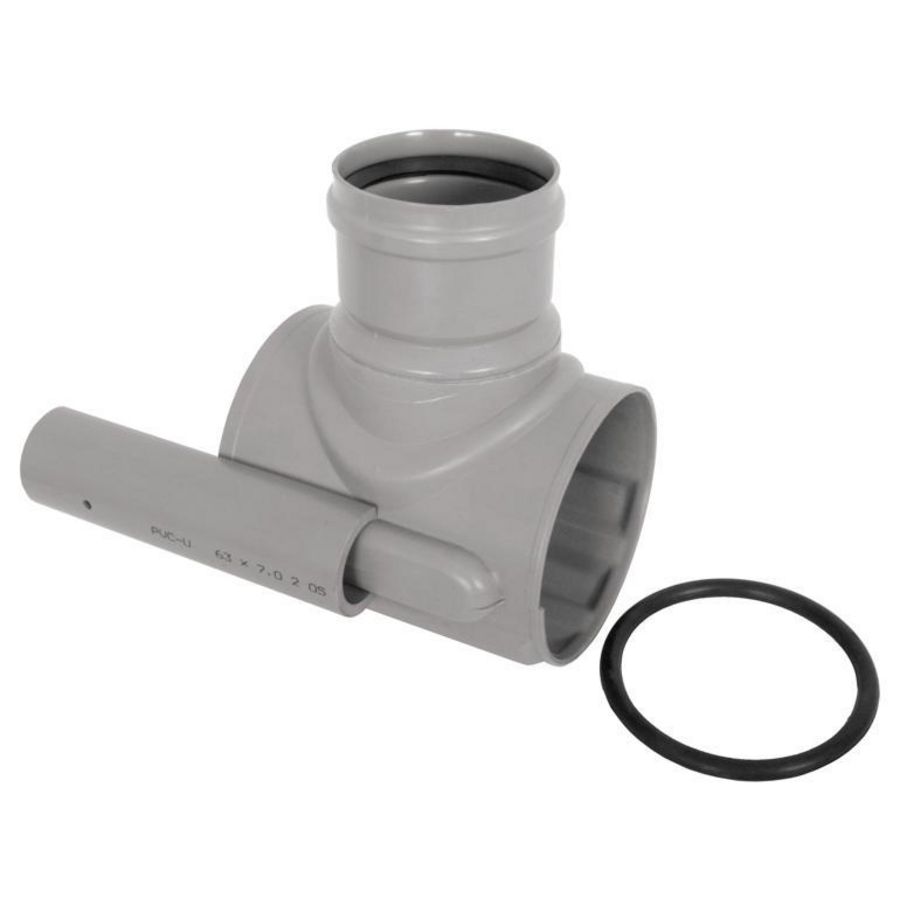 Wafix PVC klemaansluitstuk 160mm met manchetmof 125mm