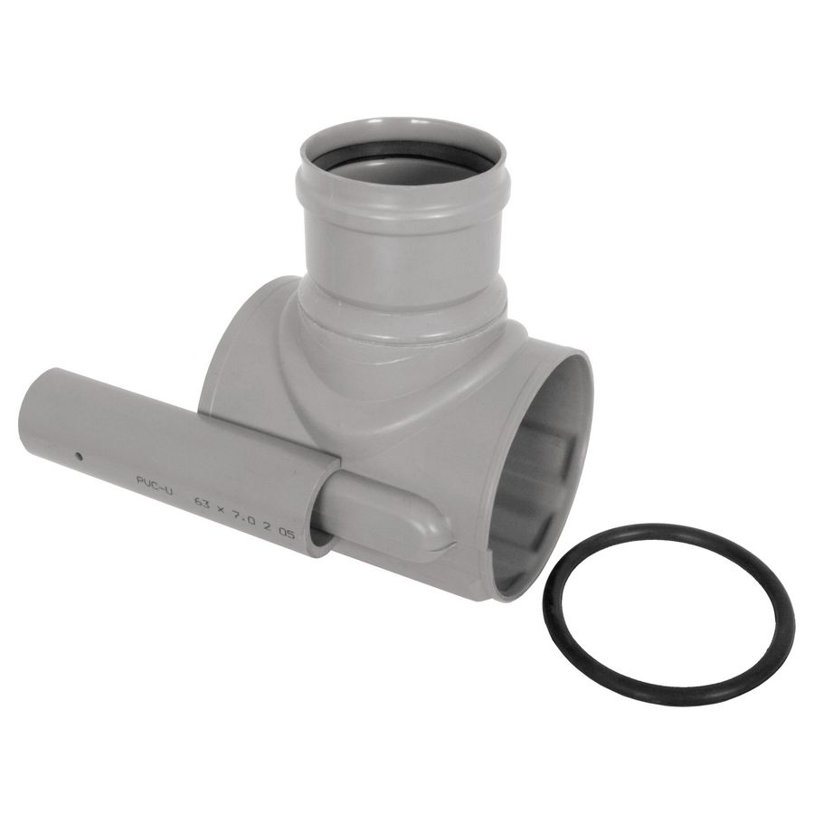 Wafix PVC klemaansluitstuk 160mm met manchetmof 125mm