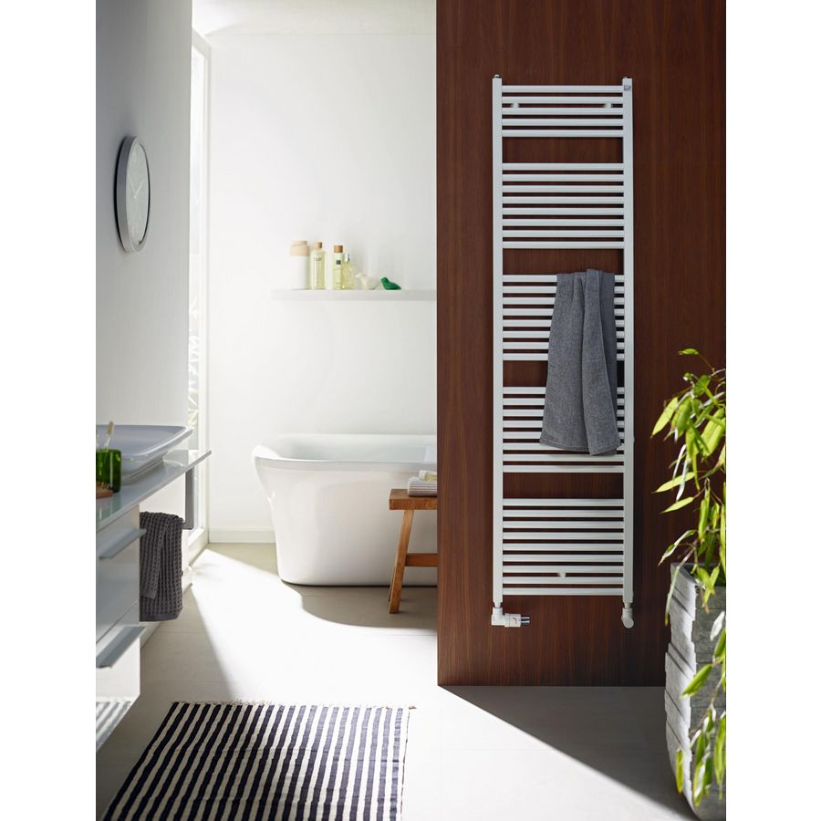 Handdoekradiator Zeno 1184x500mm RAL9016 562W