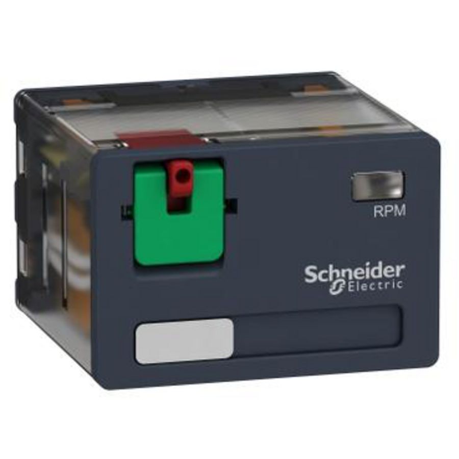 Vermogen insteekrelais 4 M/V 120V AC 15A Harmony RPM VVE=10