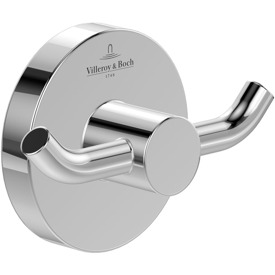Dubbele handdoekhaak  Elements - Tender Chrome