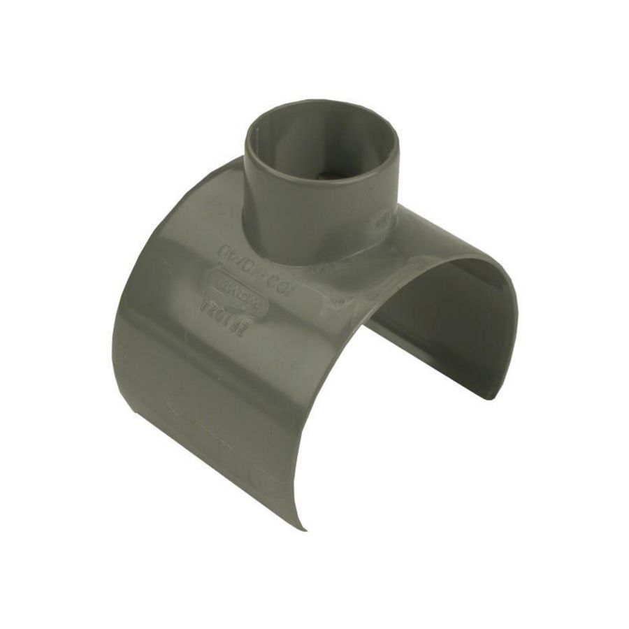 Wadal PVC Klemzadel 110-100x50mm BC grijs