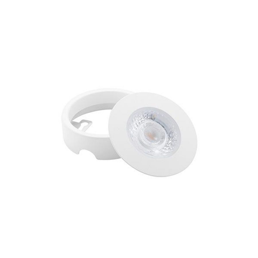 Opbouwring cabiled opbouwring wit