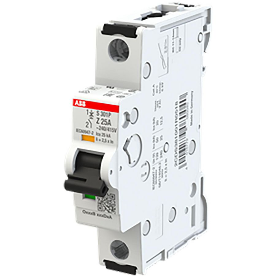 Installatieautomaat 25kA 1P Z-karakteristiek 25A
