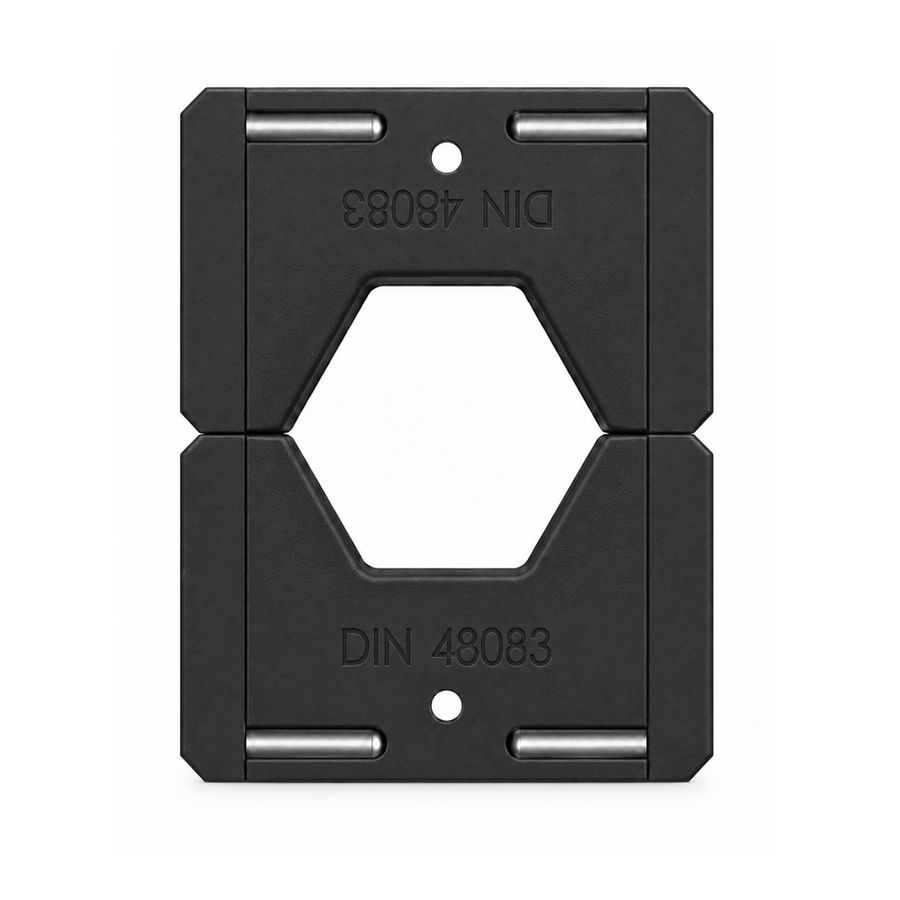 Matrijsset zeskantverpersing doorsnede 185mm² krimpbr. 14mm
