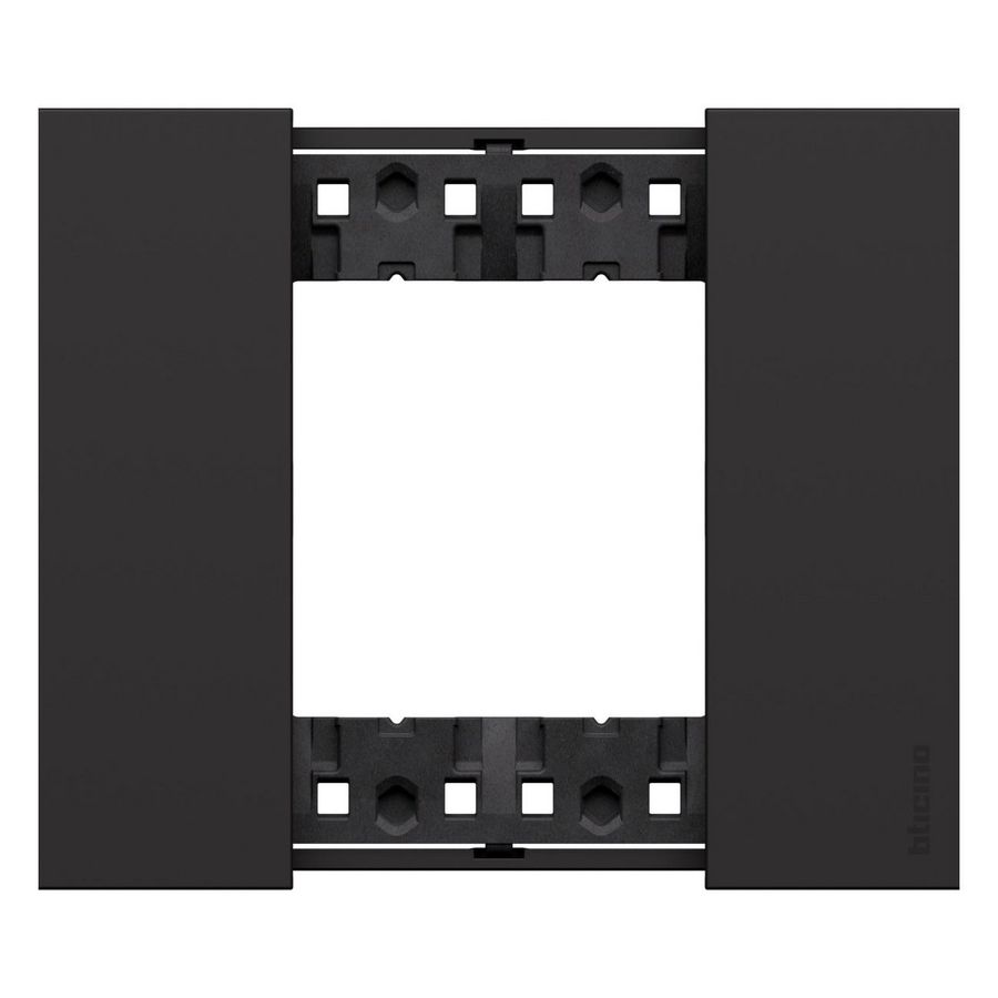 Afdekplaat 2 modulen zwart K4702 LivingNow VVE=5