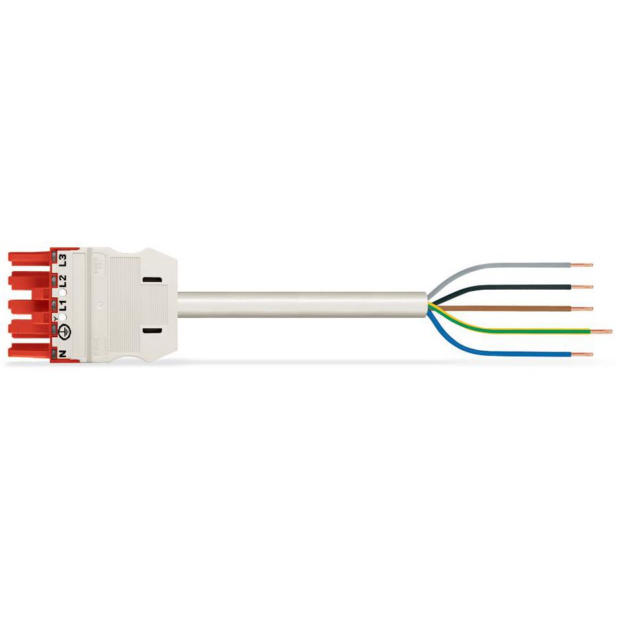 Geconf.aansluitkabel Eca Bus/open einde 771-9975/117-502
