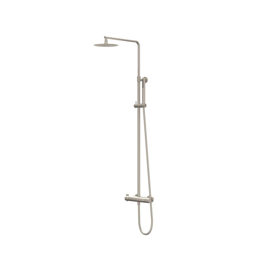 Regendoucheset opbouw PACT geborsteld nickel CSP1GNAF