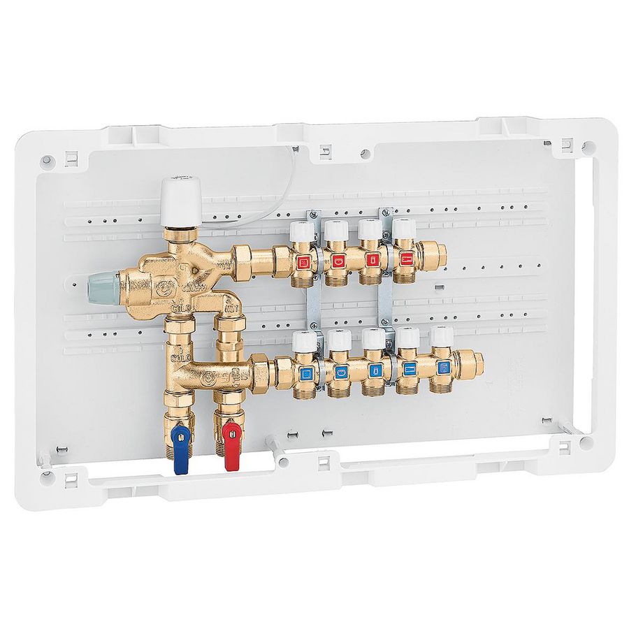 3/4" 3+2 Aansluitingen+Elektrotherm. Bed. Legioflow