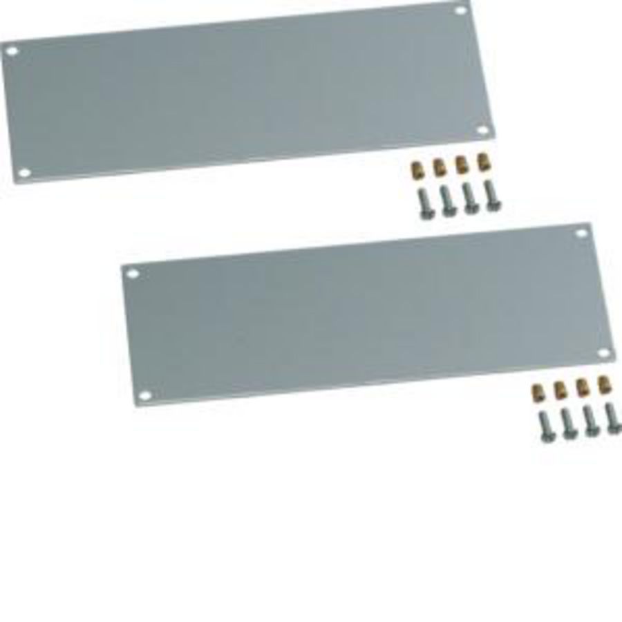 Eindplaten aluminium voor plafondkanaal 50x160mm -DABA NE