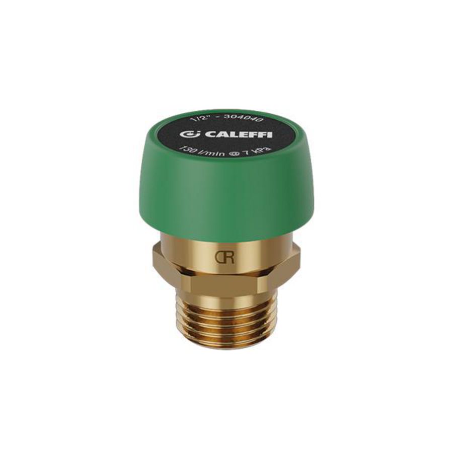 Beluchter drinkwaterinstallaties G 1/2" max. 14bar temp. 0-120°C.