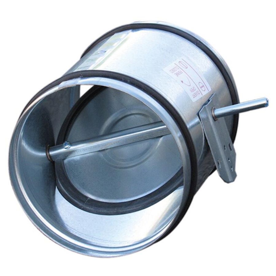 Ronde open/dicht klep m. as REEV 500