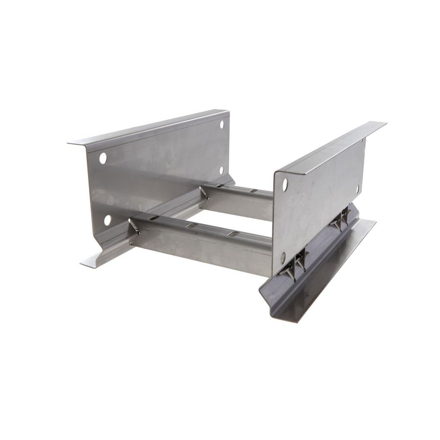 Stijg/Vervalstuk 90gr. Crafty H100 B100 RVS 304 R750