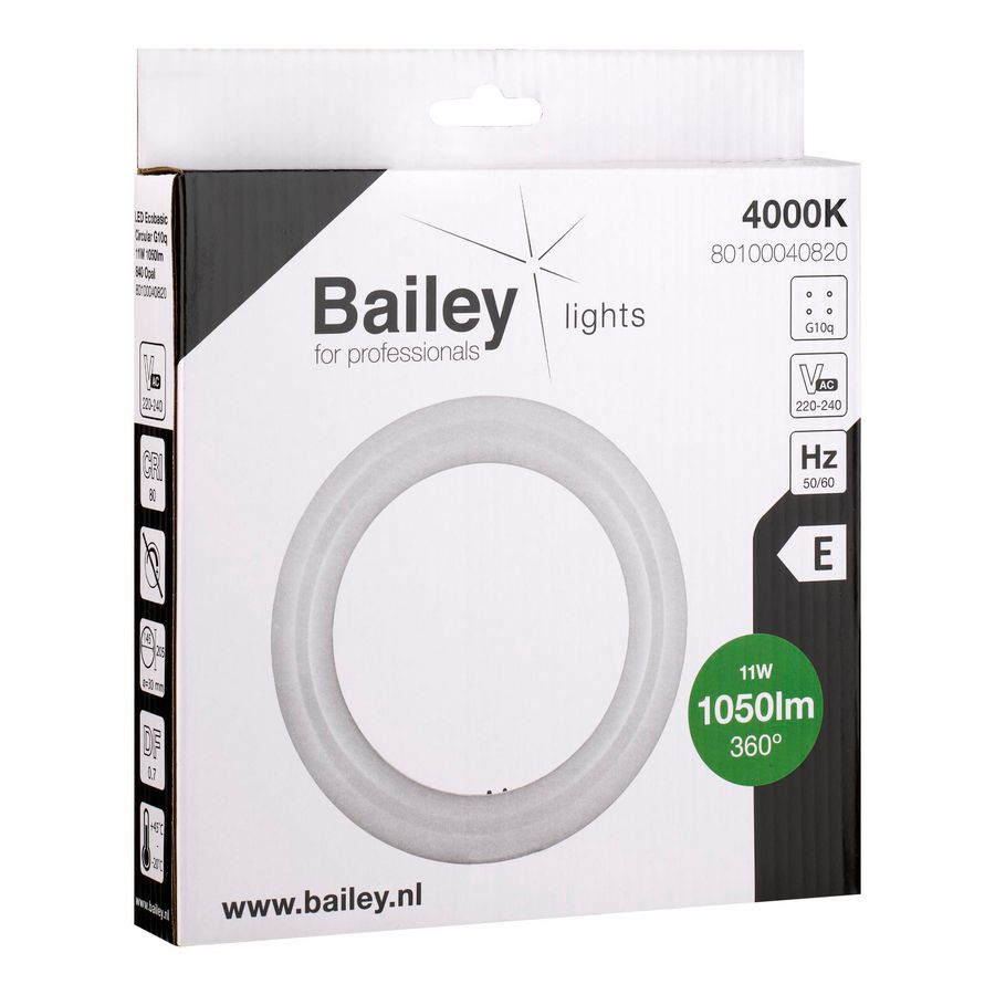 LED-lamp Circular G10q Ecobasic 11W 22W 1050lm 840