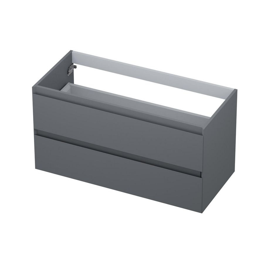 INK Onderkast 2 ldn grpls gelakt45gr Mat grijs 100x45