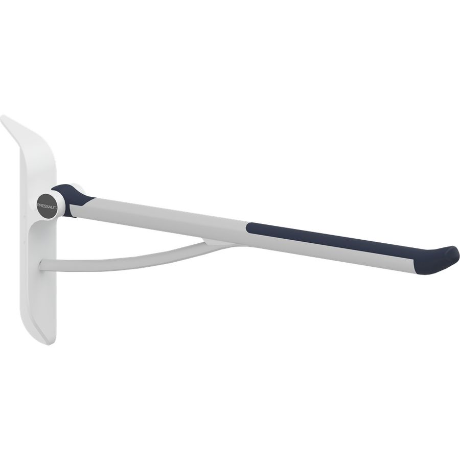 Toiletsteun verstelbaar links 850mm PLUS donkerblauw