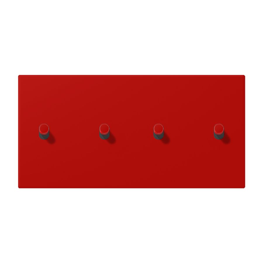 Afdek.LS1912 2+2 hor hevel cylin LC32027