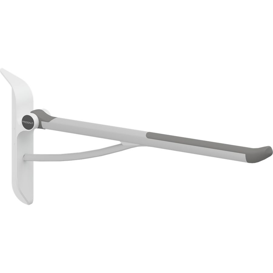 Toiletsteun verstelbaar links 850mm PLUS antraciet