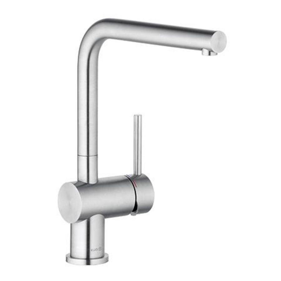 STEEL L keukenmengkraan EDELST