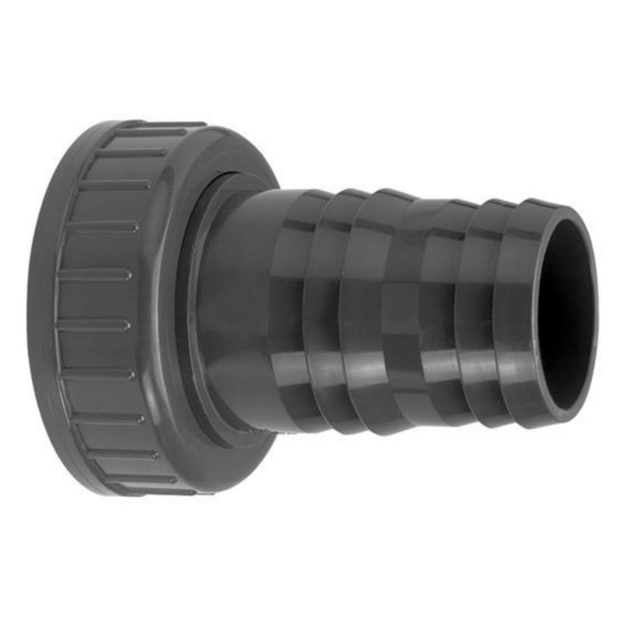 PVC druk slangpilaar+wartel 3/4 x18x16mm